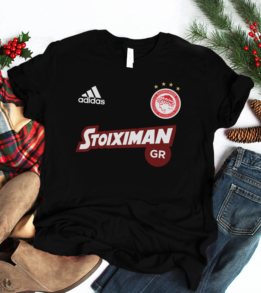 Olympiakos Piraeus Stoiximan GR 1925 Emblem T-Shirt