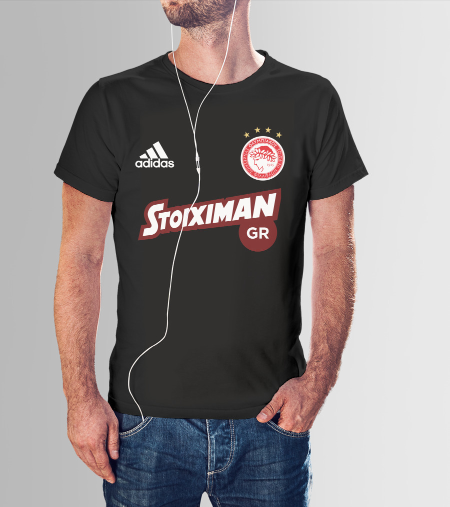 Olympiakos Piraeus Stoiximan GR 1925 Emblem T-Shirt