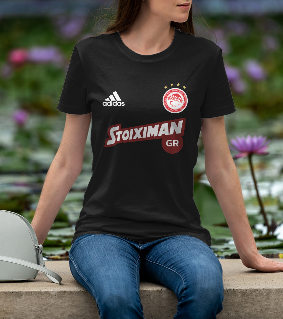 Olympiakos Piraeus Stoiximan GR 1925 Emblem T-Shirt