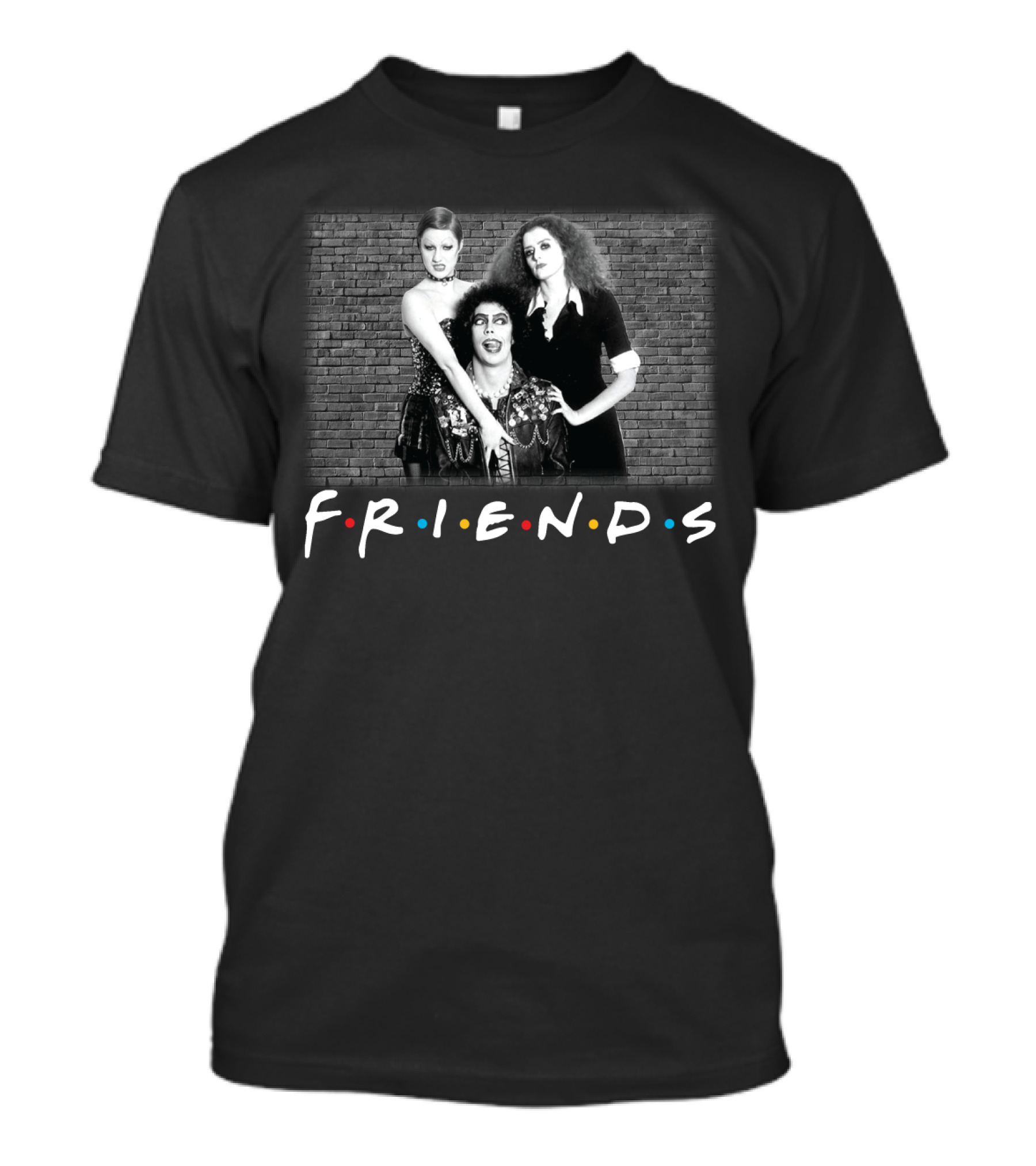 Rocky Horror Picture Show Friends Mashup T-Shirt