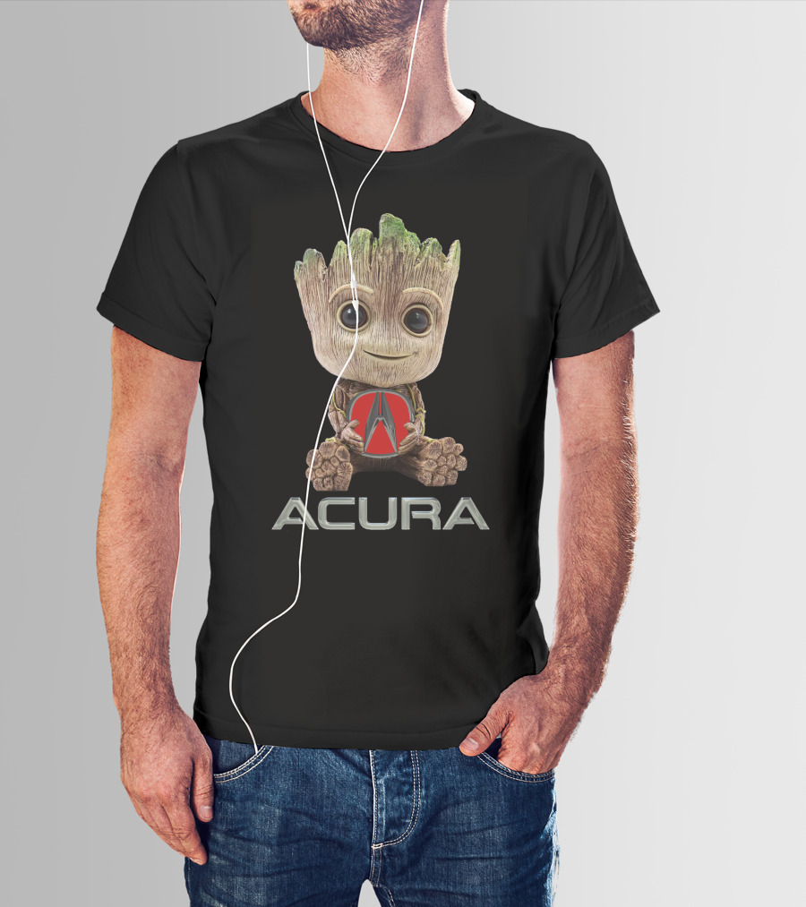 ACURA Logo Held By Character T-Shirt