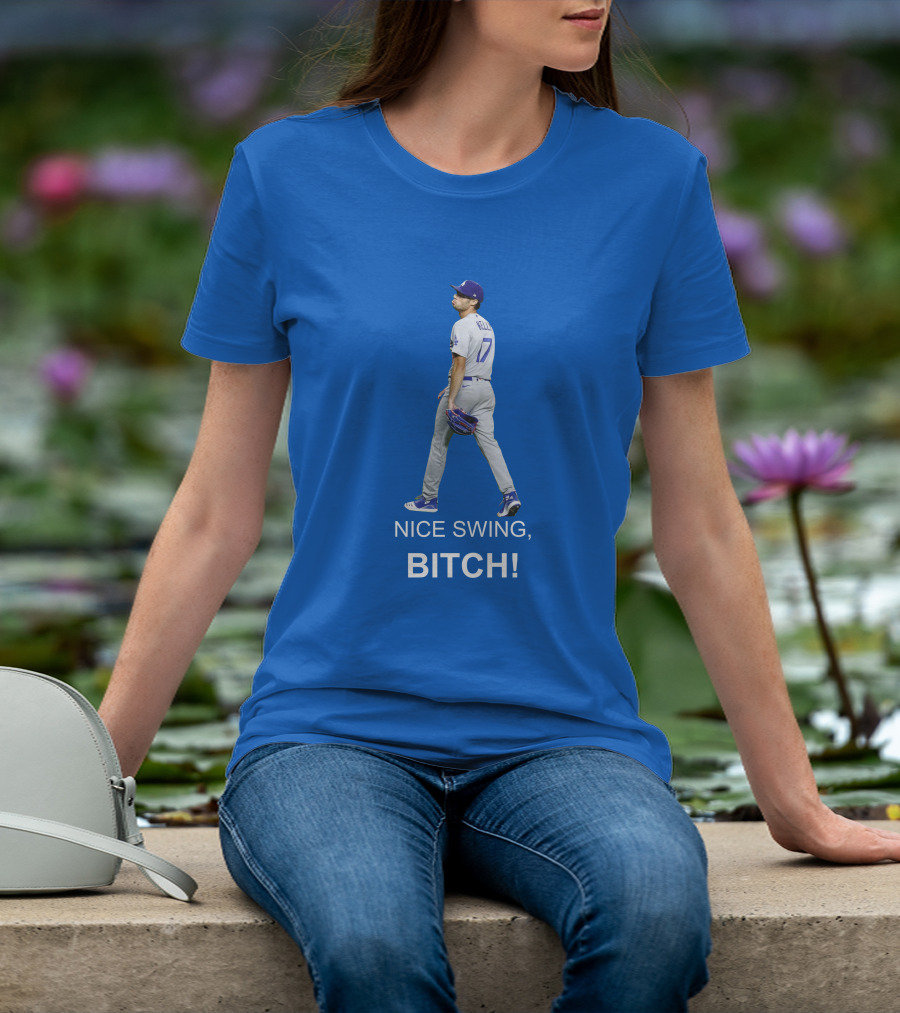 Joe Kelly Dodgers Nice Swing Bitch T-Shirt