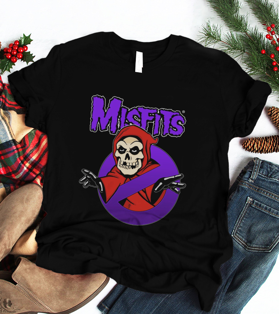 Misfits Crimson Ghostbusters Crossover T-Shirt