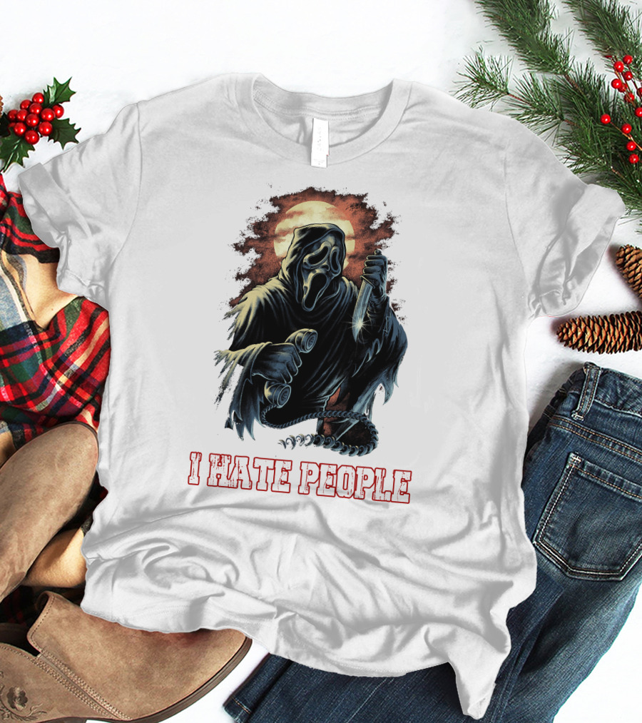 Ghostface I Hate People T-Shirt
