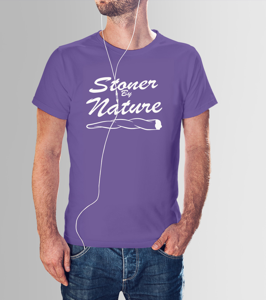 Ymh Merch Stoner By Nature Rolling Joint T-Shirt