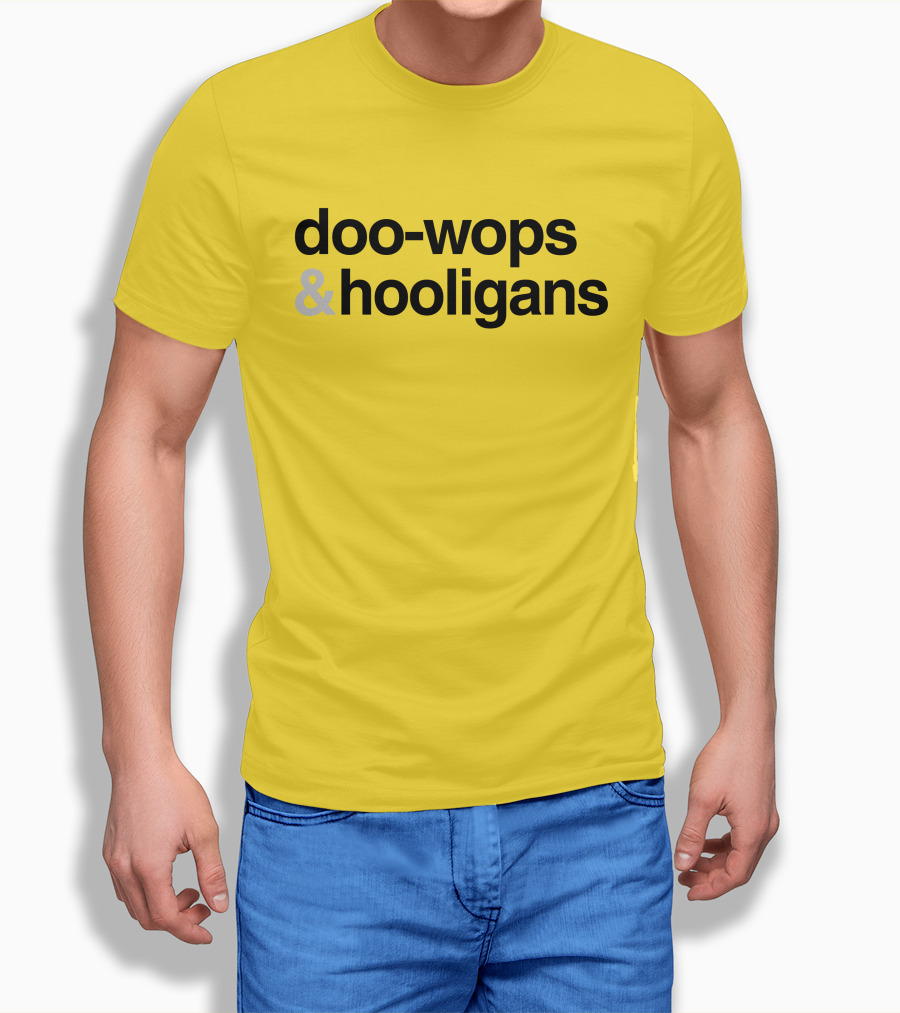 Bruno Mars Doo-Wops and Hooligans Merchandise T-Shirt