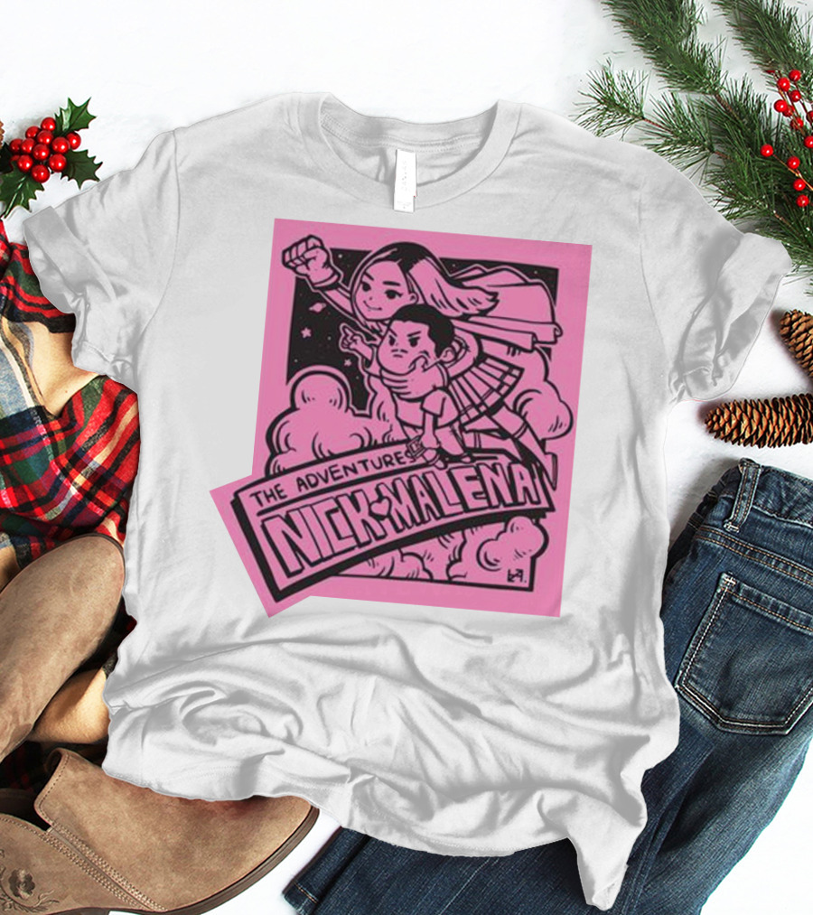 The Adventure Nick Malena Nmplol Merch T-Shirt
