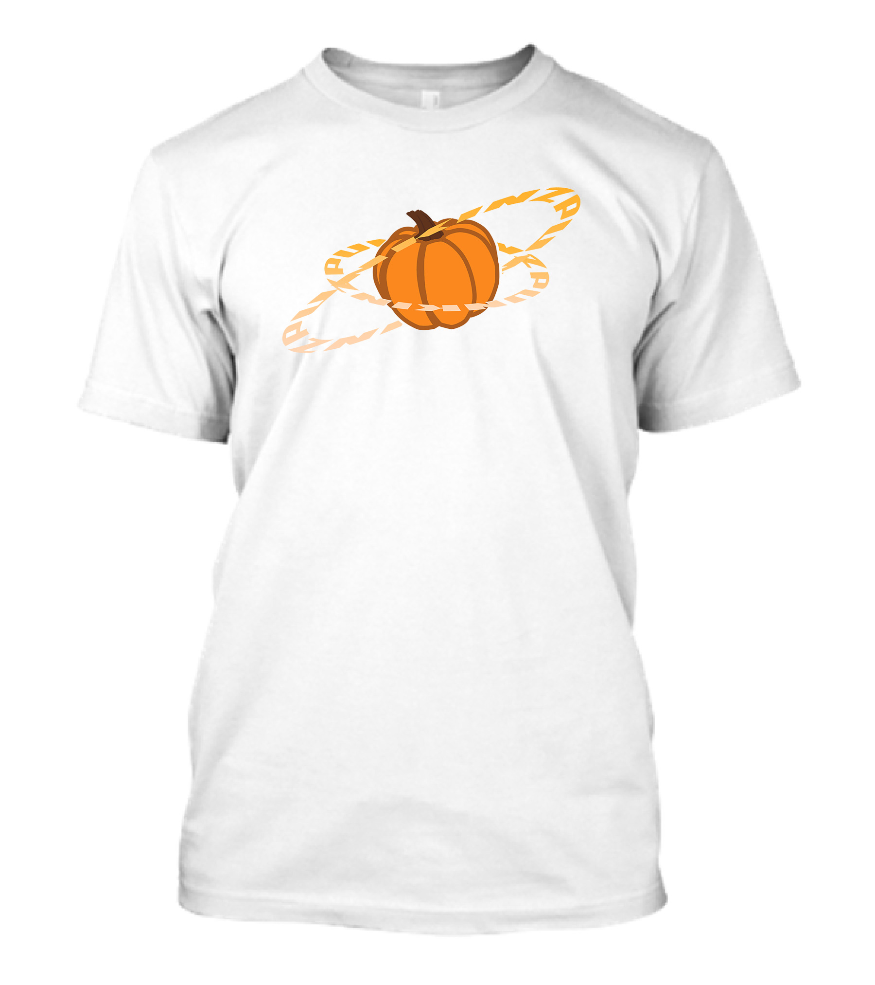 Punz Shop Pumpkin Planet Orbit T-Shirt