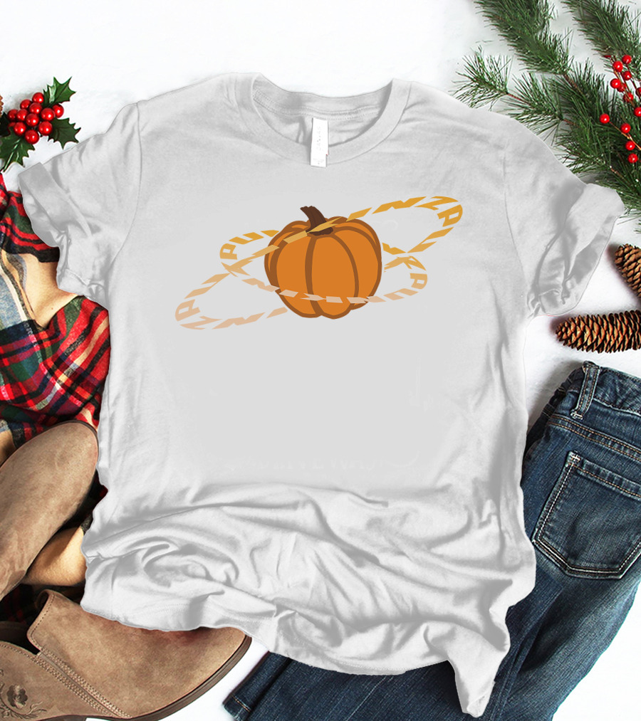 Punz Shop Pumpkin Planet Orbit T-Shirt