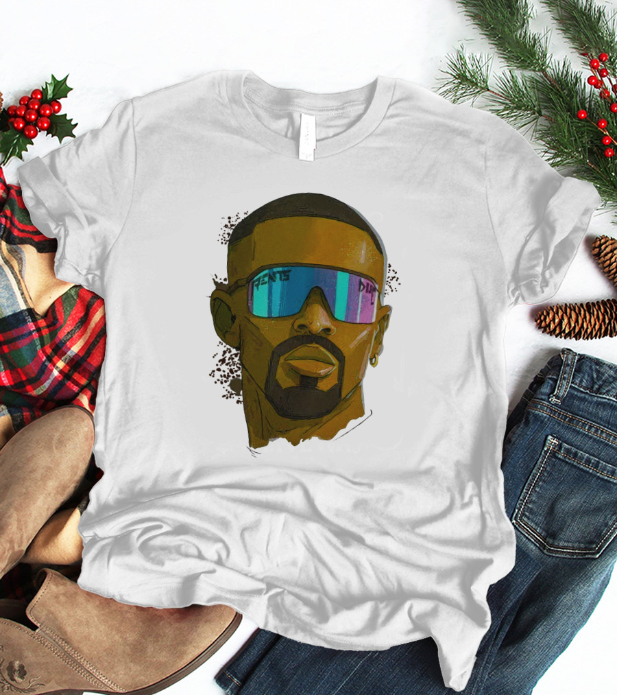 Jalen Hurts Painted Sunglasses T-Shirt