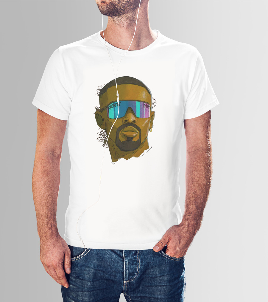 Jalen Hurts Painted Sunglasses T-Shirt