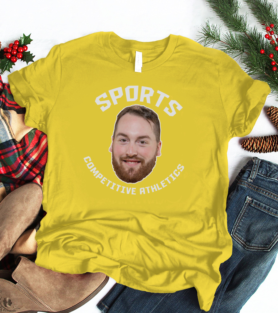 Connor Ingram Sports Competitive Athletics Beard T-Shirt