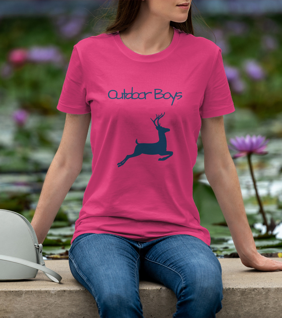 Outdoor Boys Deer Adventure T-Shirt
