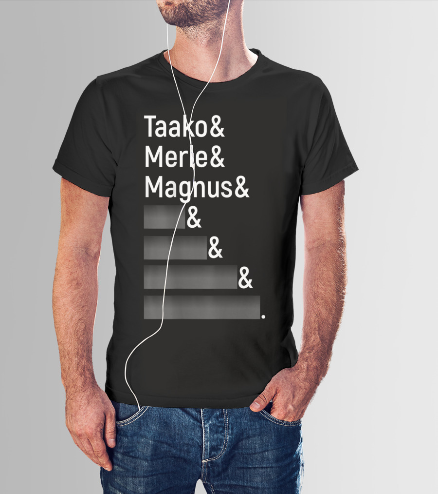 Taako Merle Magnus Others Ampersand List T-Shirt