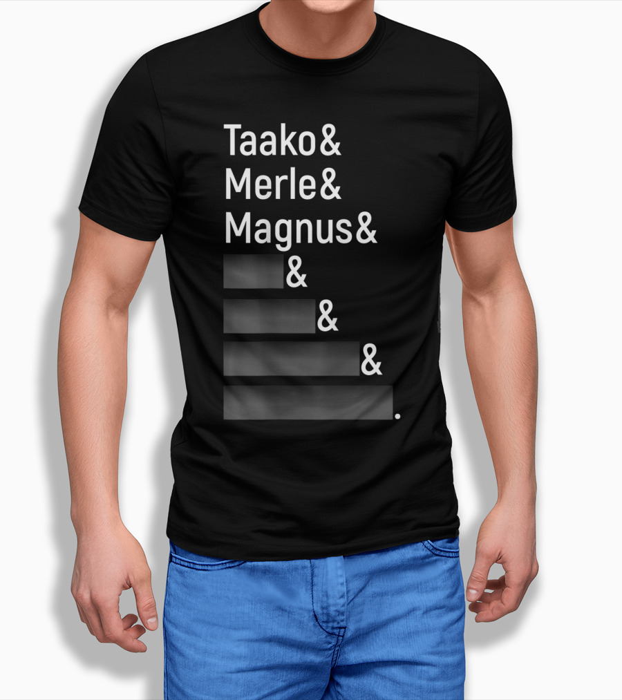 Taako Merle Magnus Others Ampersand List T-Shirt