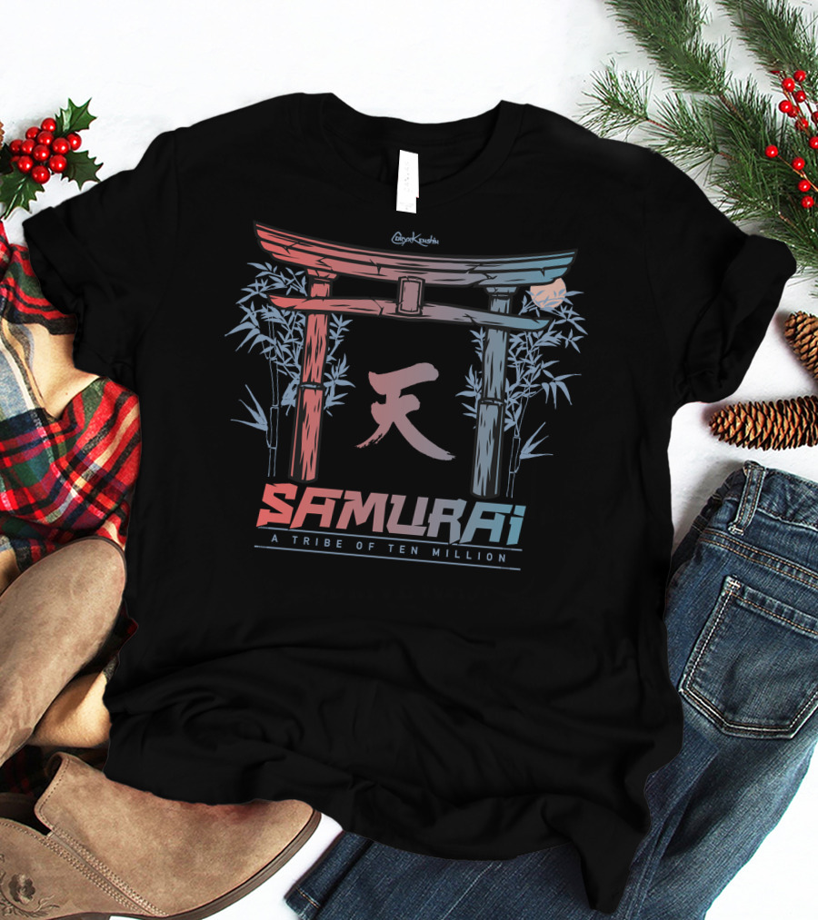 CoryxKenshin Samurai A Tribe Of Ten Million T-Shirt