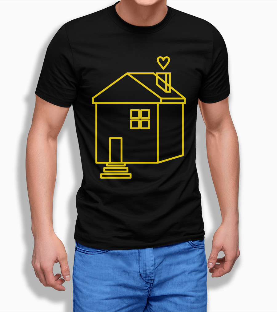 Harry's House Tracklist Heart Icon House T-Shirt