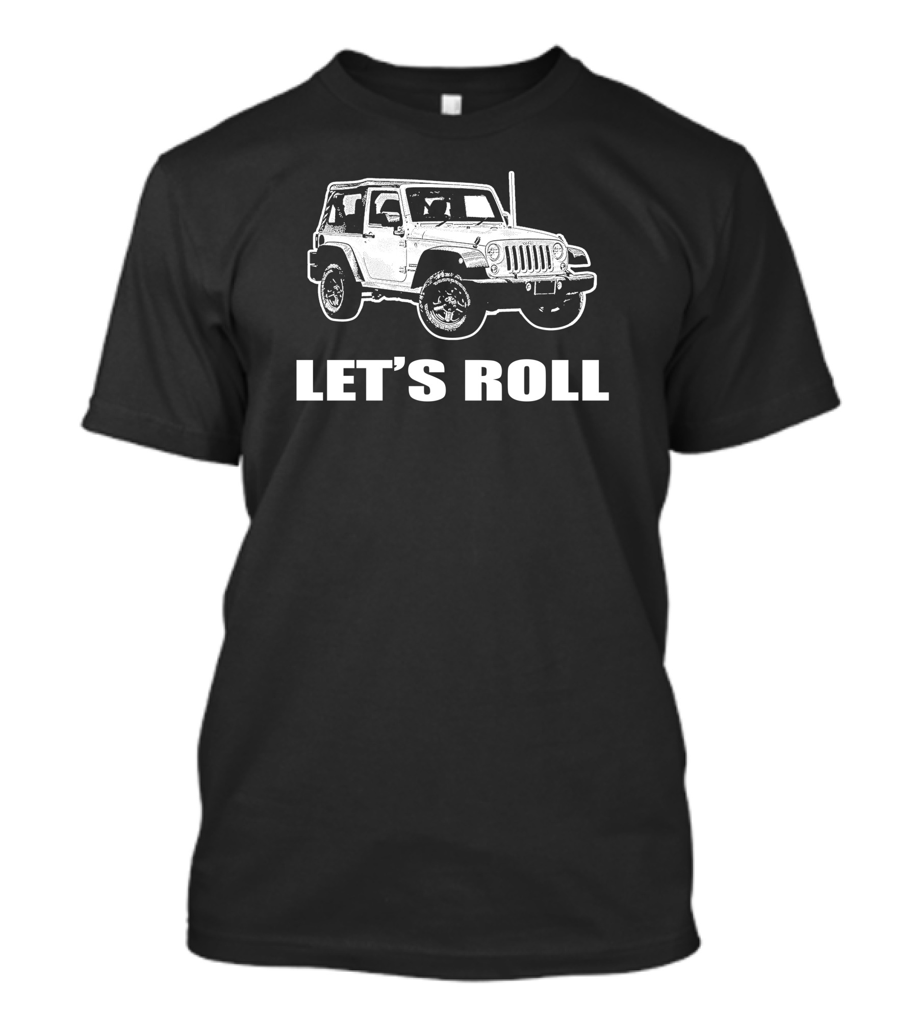 Jeep Wrangler Let's Roll T-Shirt