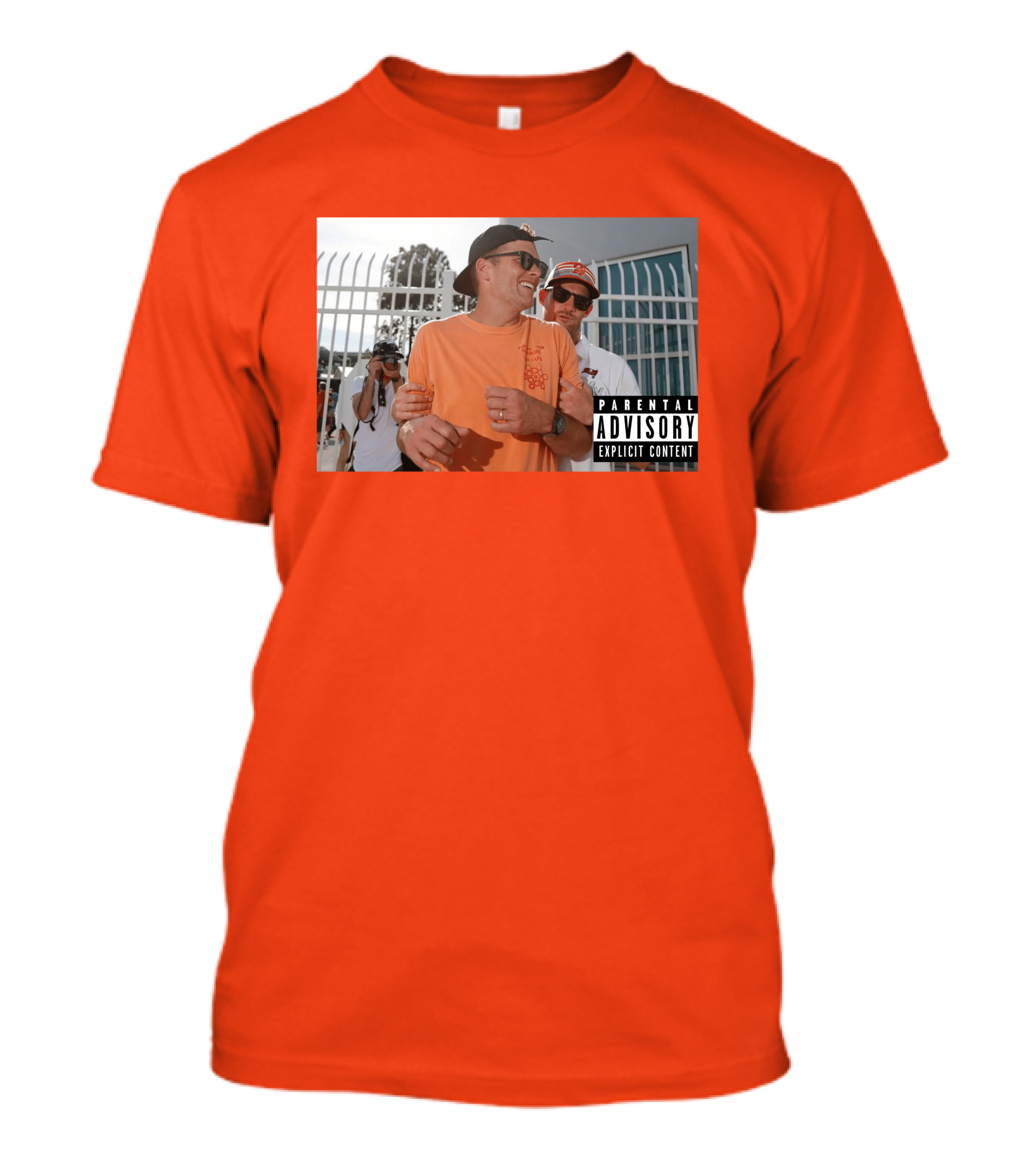 Parental Advisory Tom Brady Drunk Fun T-Shirt