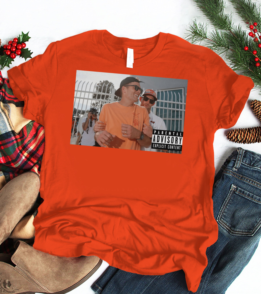 Parental Advisory Tom Brady Drunk Fun T-Shirt