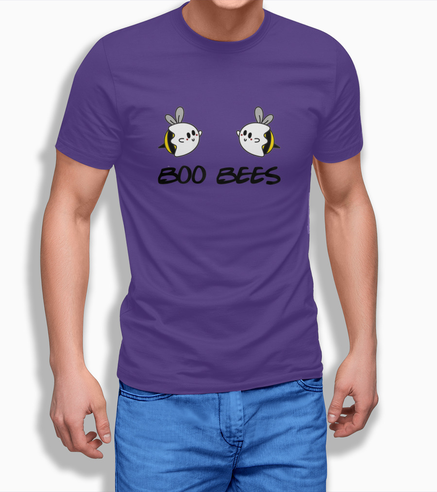 BOO BEES Cute Ghostly Honey Bees Halloween Humor T-Shirt