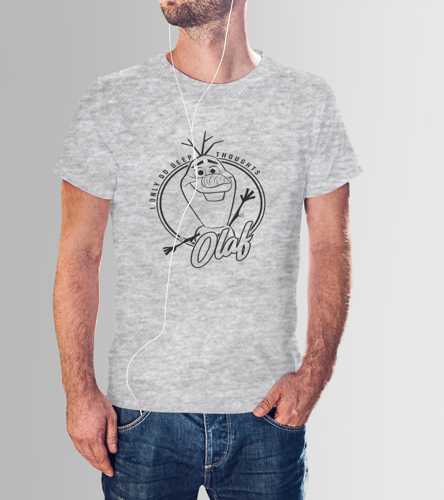 Frozen 2 Olaf I Only Do Deep Thoughts T-Shirt