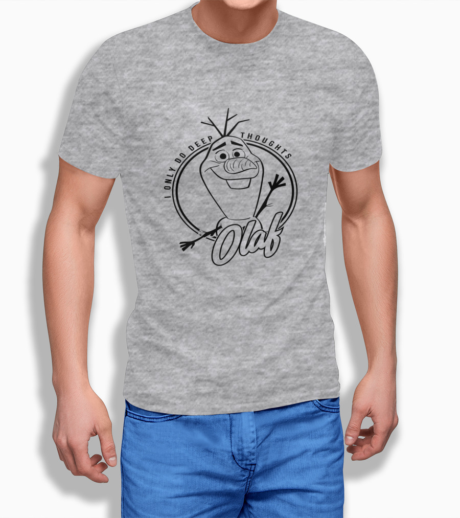 Frozen 2 Olaf I Only Do Deep Thoughts T-Shirt