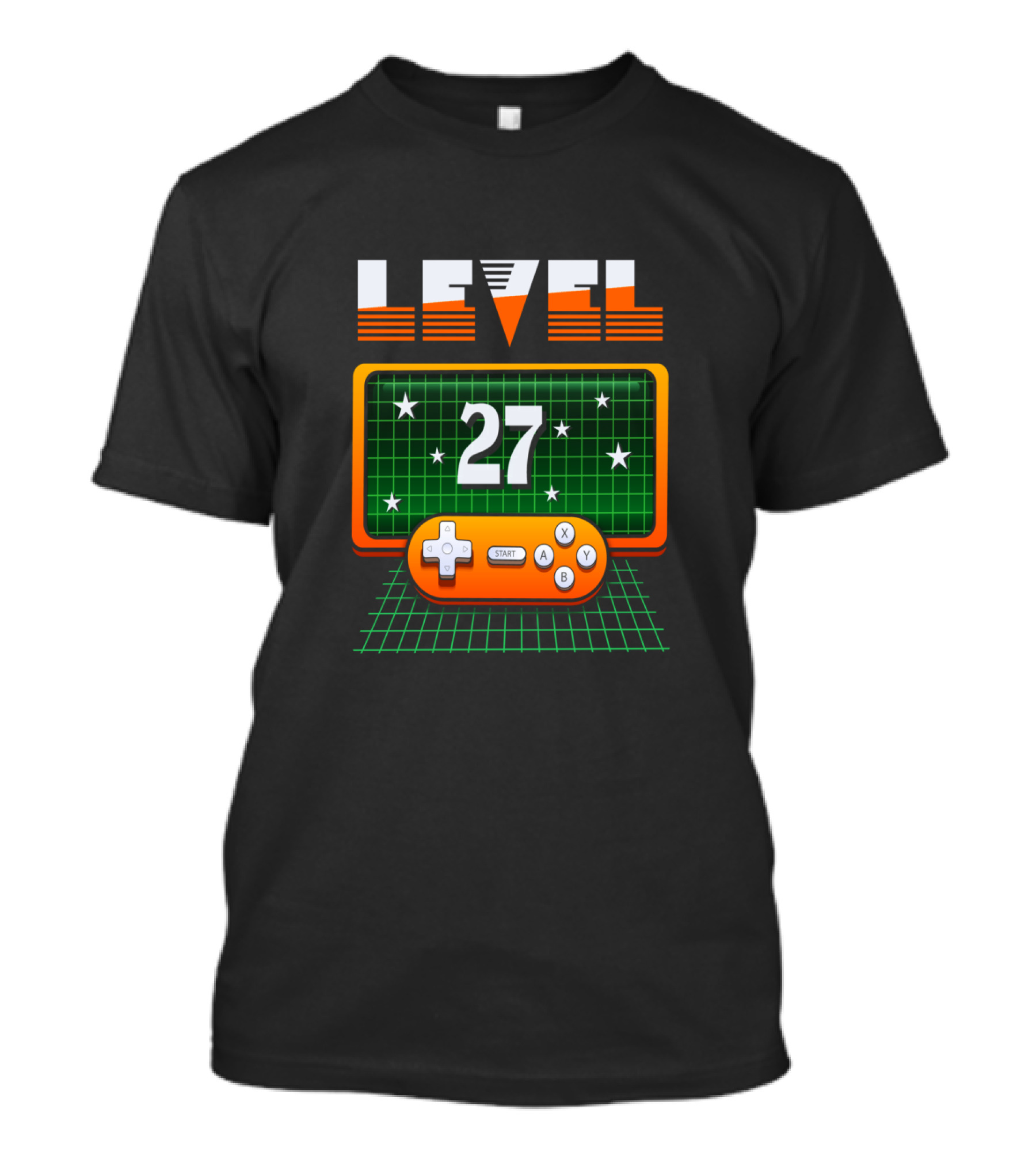 Level 27 Retro Video Game Controller T-Shirt