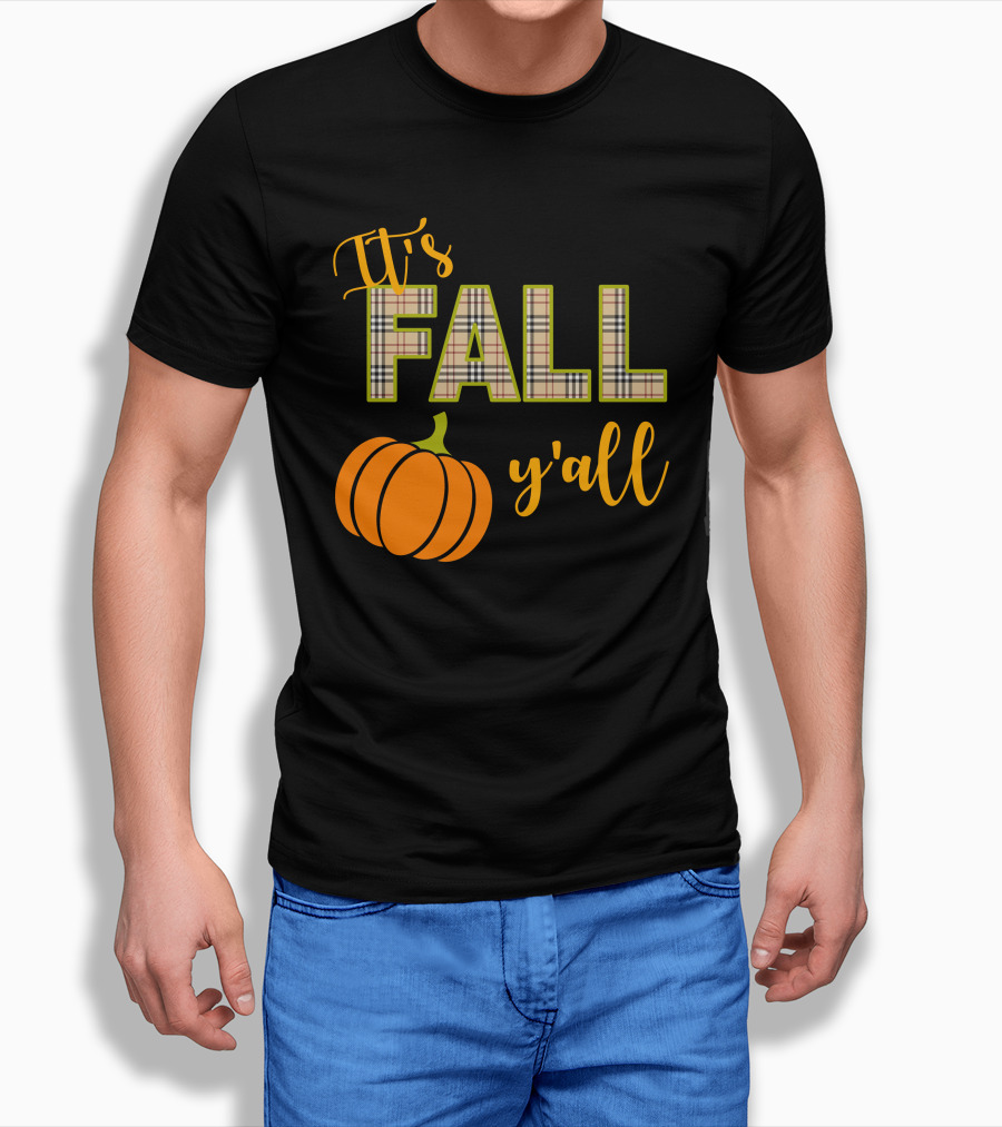 It's Fall Y'all Pumpkin T-Shirt