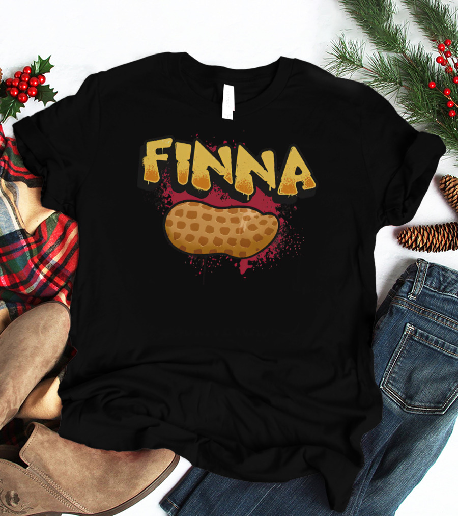 Imdontai Merch Finna Nut Peanuts Graphic Explosion T-Shirt