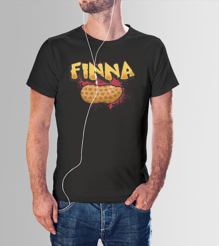 Imdontai Merch Finna Nut Peanuts Graphic Explosion T-Shirt
