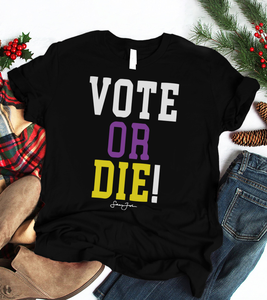 Vote Or Die Lebron James Signature T-Shirt