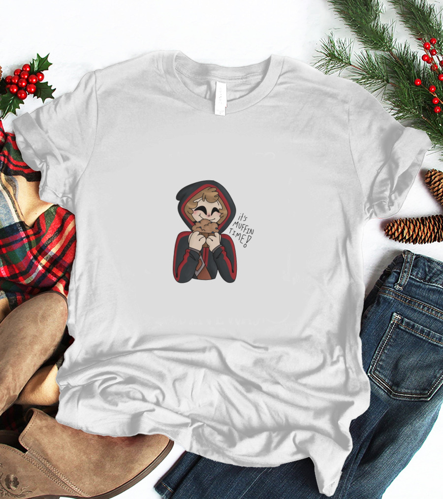 Skeppy It's Muffin Time Character T-Shirt