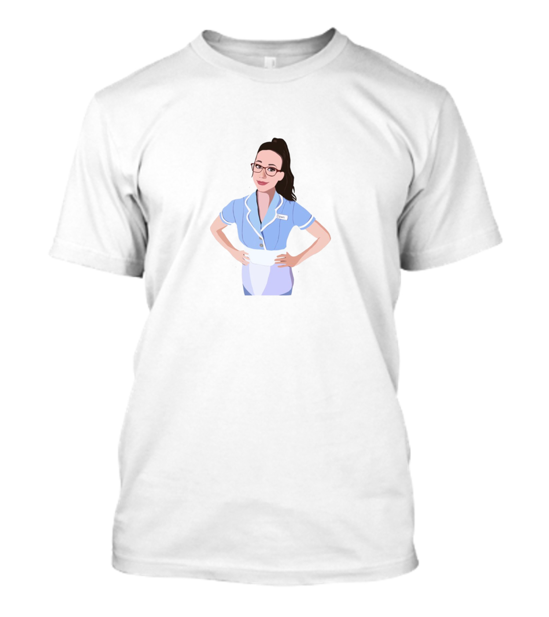 Colleen Ballinger Cartoon Waitress Character T-Shirt