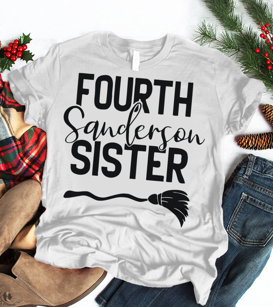 Fourth Sanderson Sister Broom T-Shirt