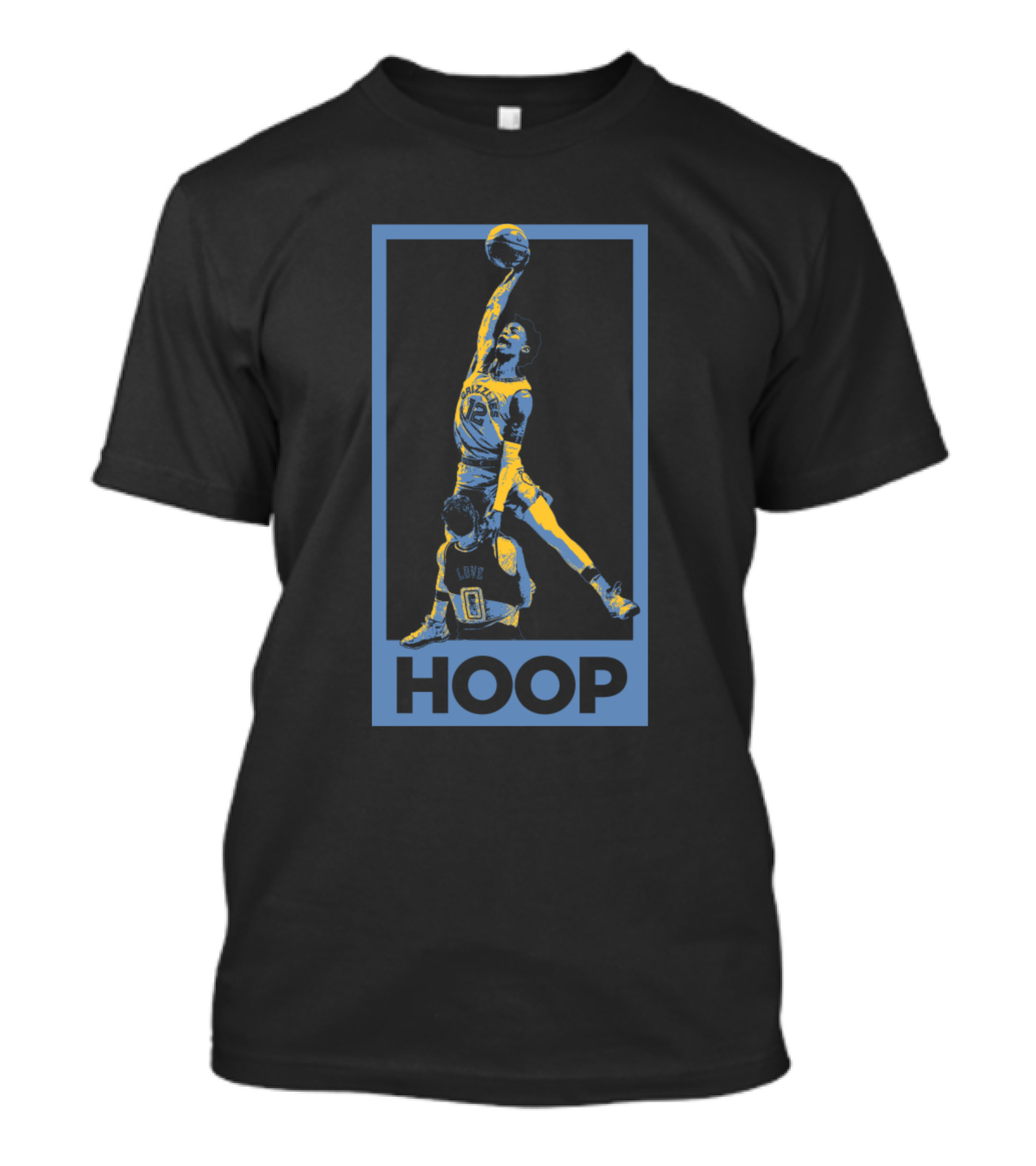 Funny Memphis Grizzlies Ja Morant Hoop Love 12 T-Shirt