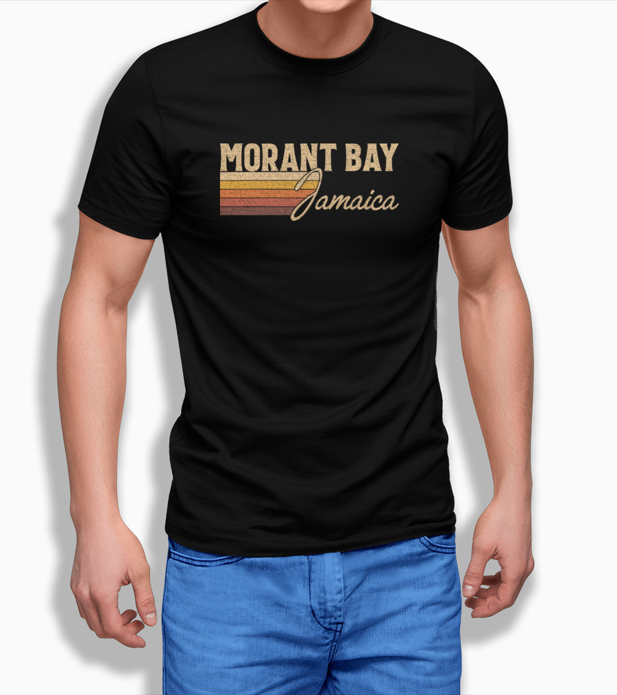 Morant Bay Jamaica Retro Vintage Funny T-Shirt