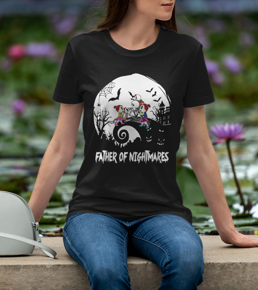 Father Of Nightmares 3 Girls 1 Boy T-Shirt