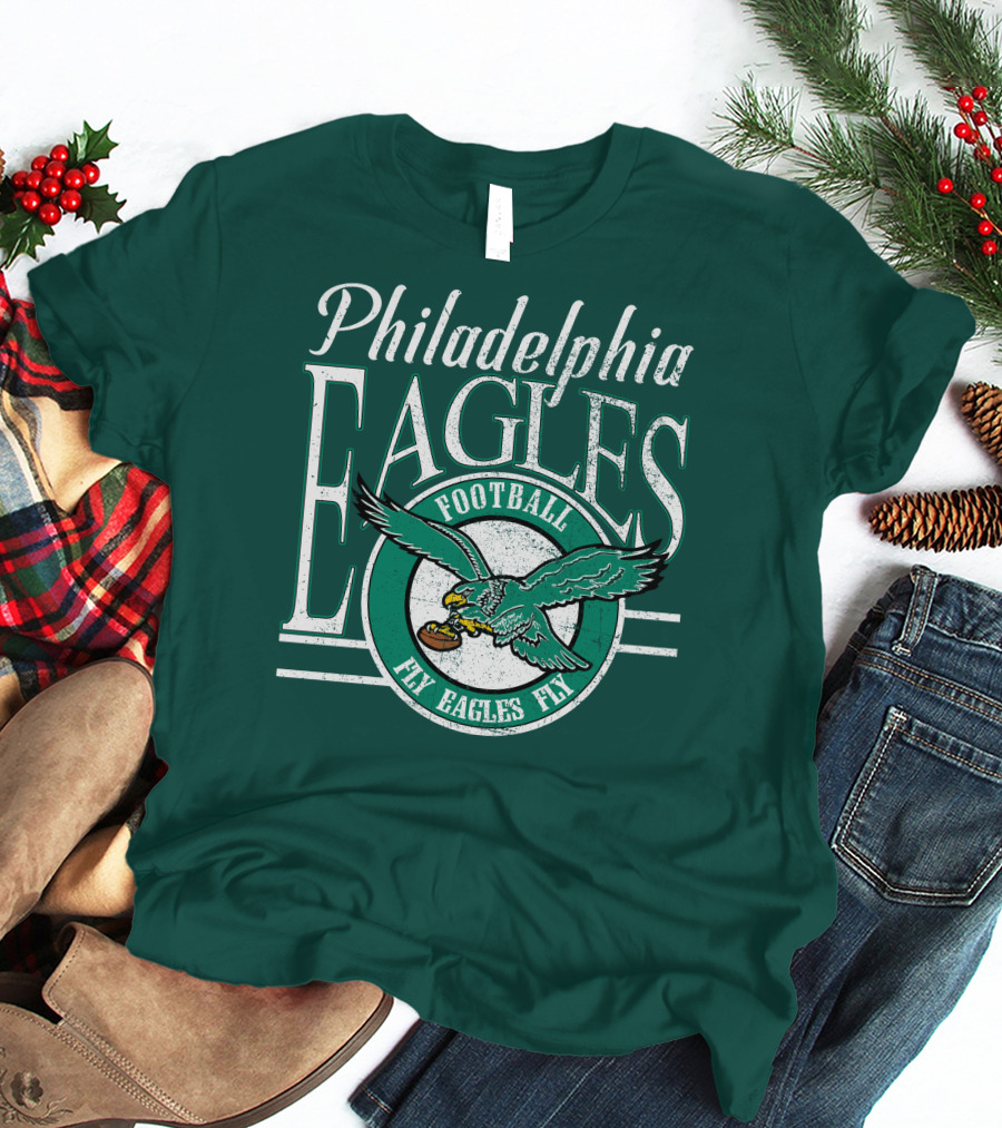 Philadelphia Eagles Football Fly Eagles Fly T-Shirt
