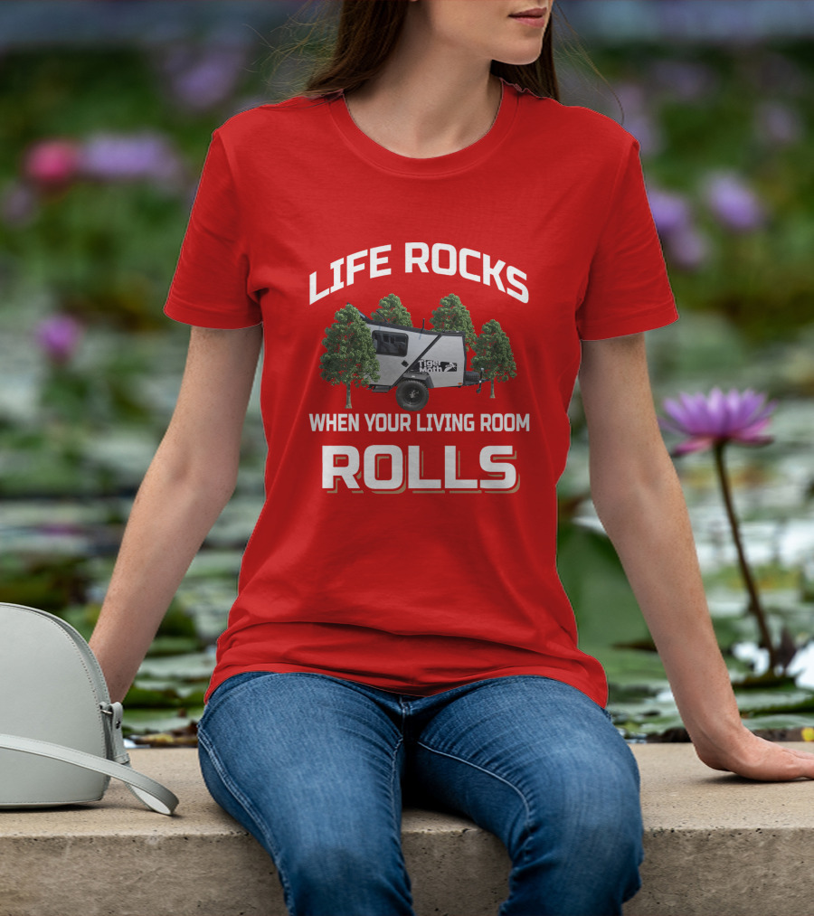 Life Rocks When Your Living Room Rolls Taxa TigerMoth T-Shirt