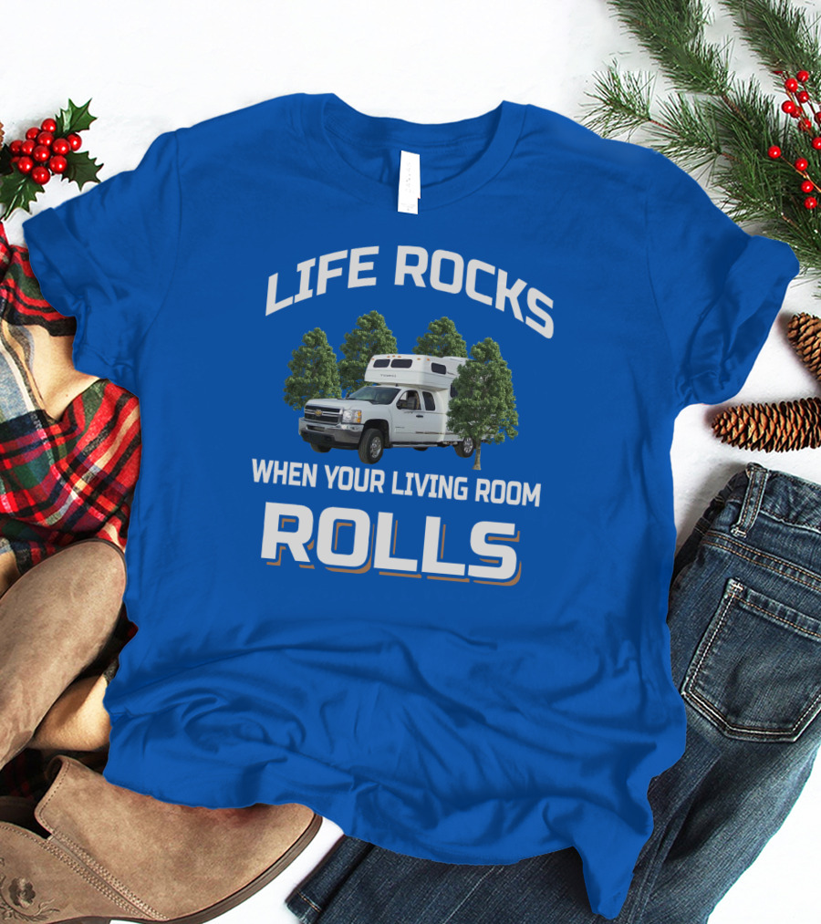 Life Rocks When Your Living Room Rolls Tiger T-Shirt