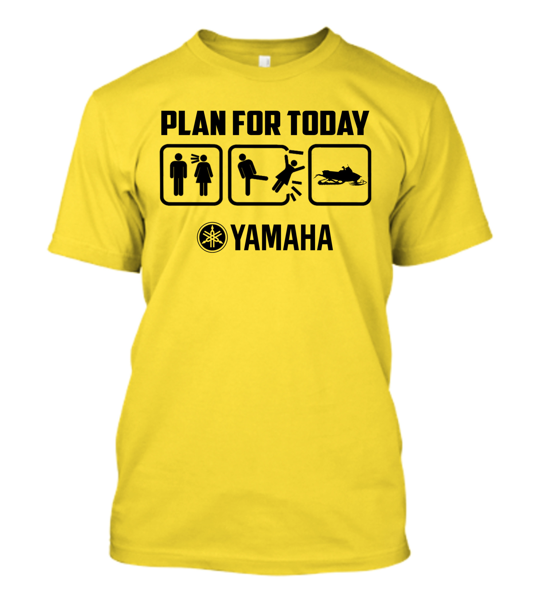 Yamaha Racing Performance Snowmobile Enthusiast Racing Team T-Shirt