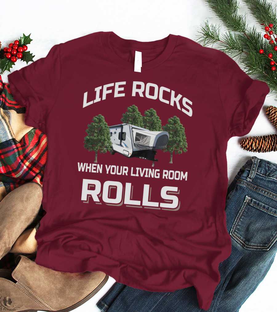 Life Rocks When Your Living Room Rolls Jayco X17Z T-Shirt
