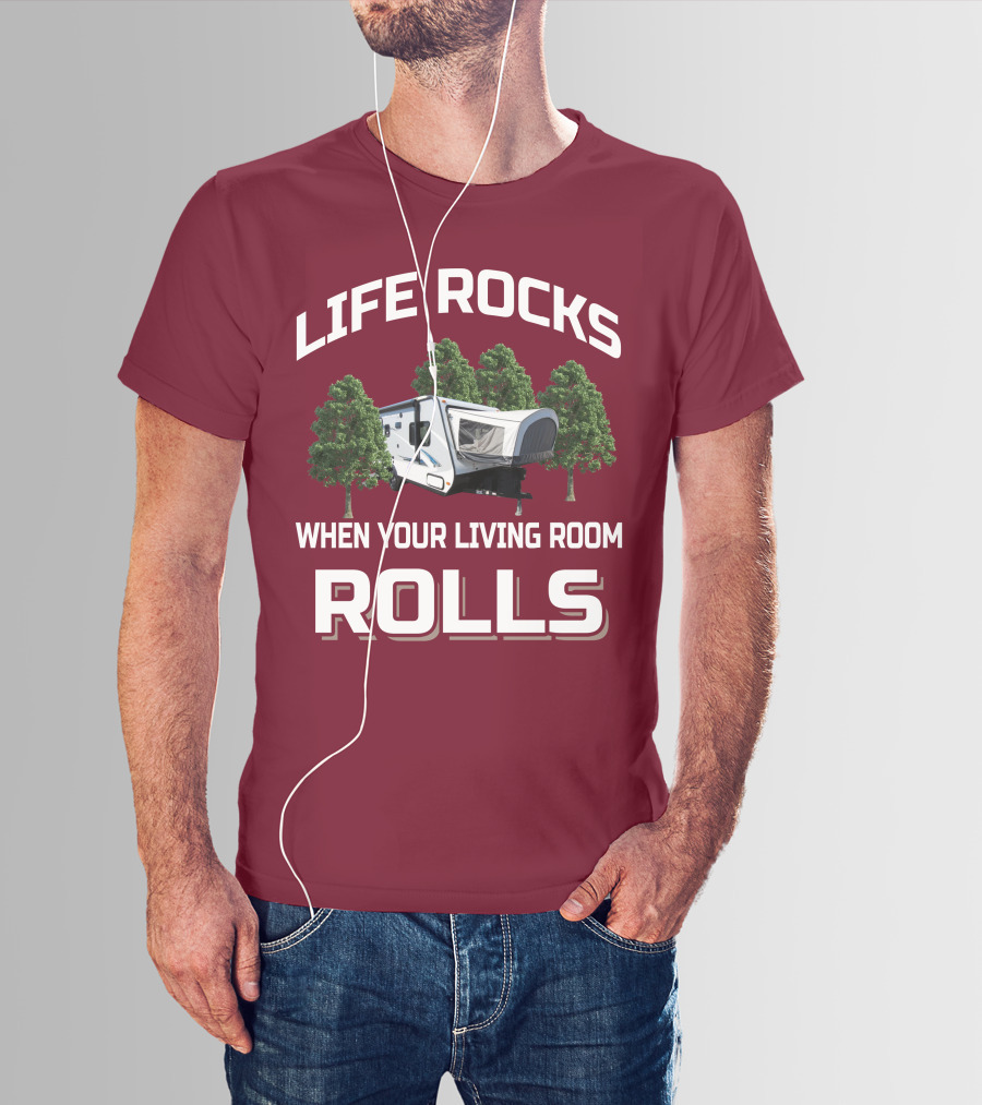 Life Rocks When Your Living Room Rolls Jayco X17Z T-Shirt