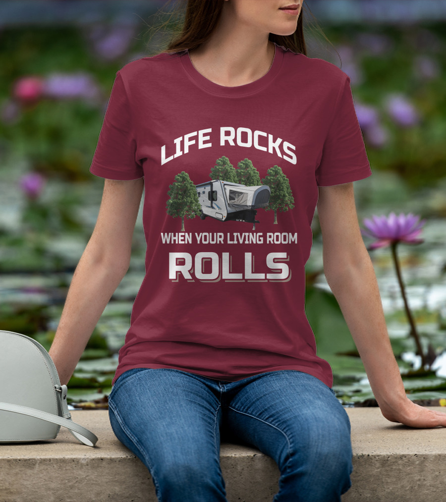 Life Rocks When Your Living Room Rolls Jayco X17Z T-Shirt