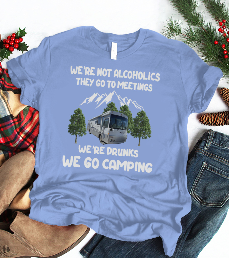 Winnebago Journey 36LD RV Among Green Trees T-Shirt