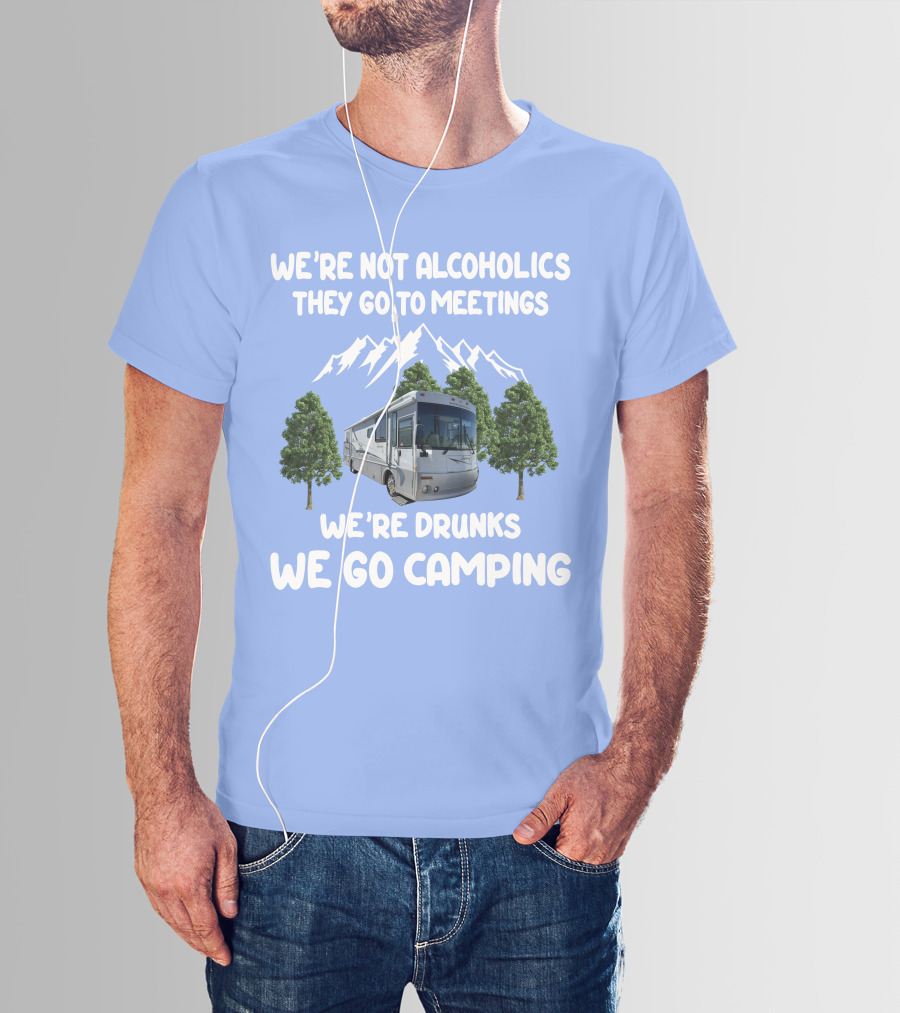 Winnebago Journey 36LD RV Among Green Trees T-Shirt