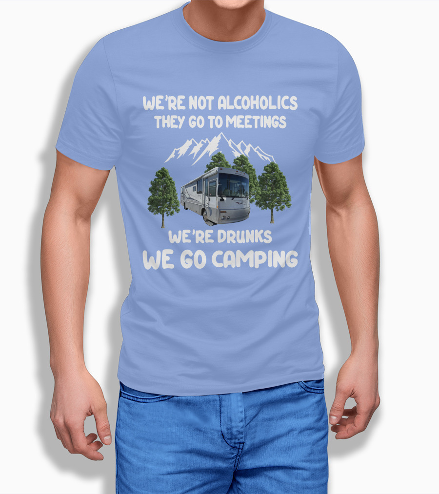 Winnebago Journey 36LD RV Among Green Trees T-Shirt