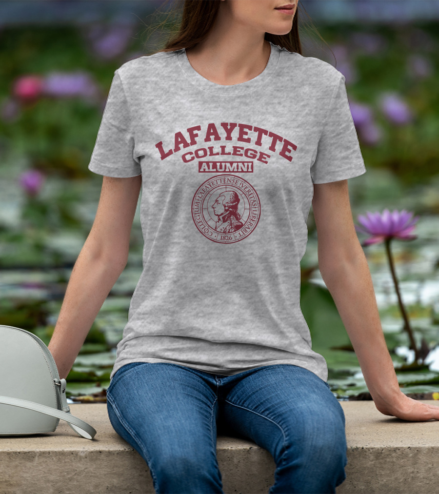 Lafayette College Alumni Seal 1826 Collegium Lafayetteense Veritas Liberabit T-Shirt