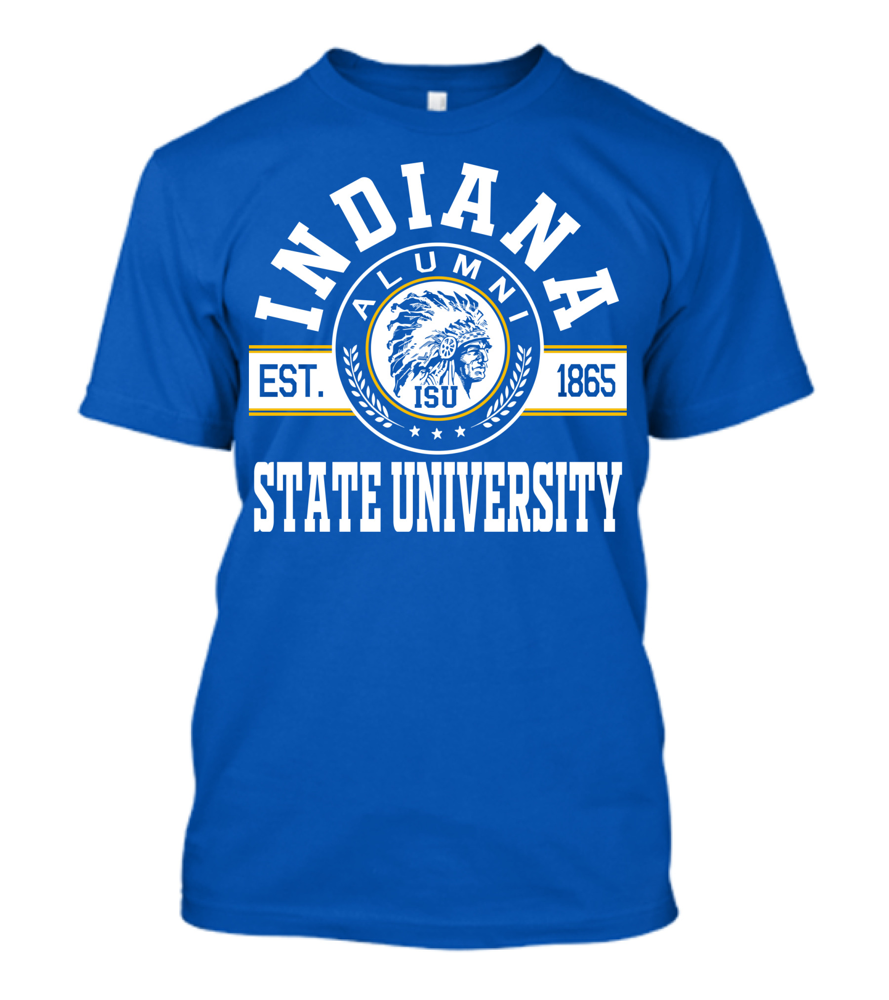 Indiana State University Alumni ISU Est. 1865 T-Shirt